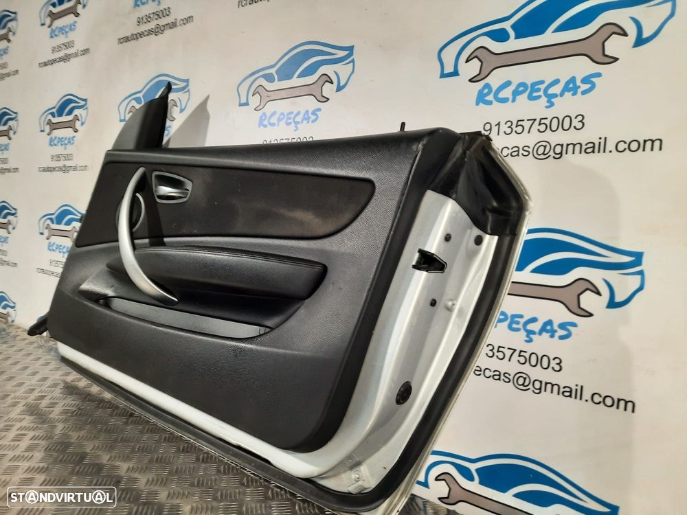 PORTA PORTAS FRENTE FRONTAL DIREITA BMW SERIE 1 E81 COUPE E82 CABRIO E88 41007207446 7207446 FECHO ELEVADOR MOTOR PUXADOR VIDRO RETROVISOR RETROVISORES - 8