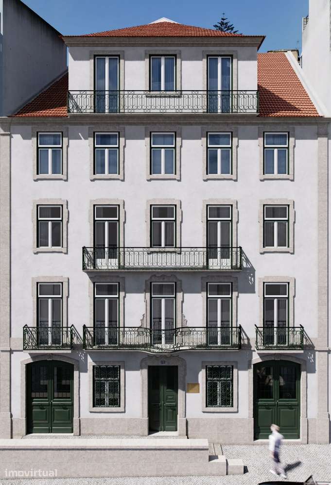 LISBOA, T2 Duplex penthouse com piscina e jardim comum, - Grande imagem: 4/17