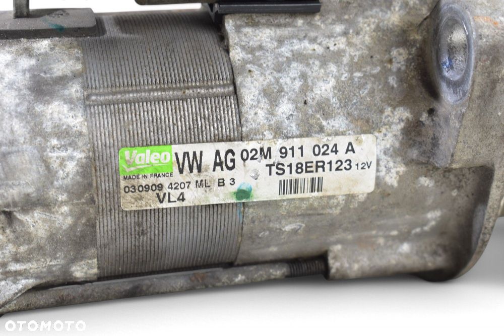 Rozrusznik VW PASSAT B6 TIGUAN I GOLF VI 2.0 TDI 02M911024A - 5