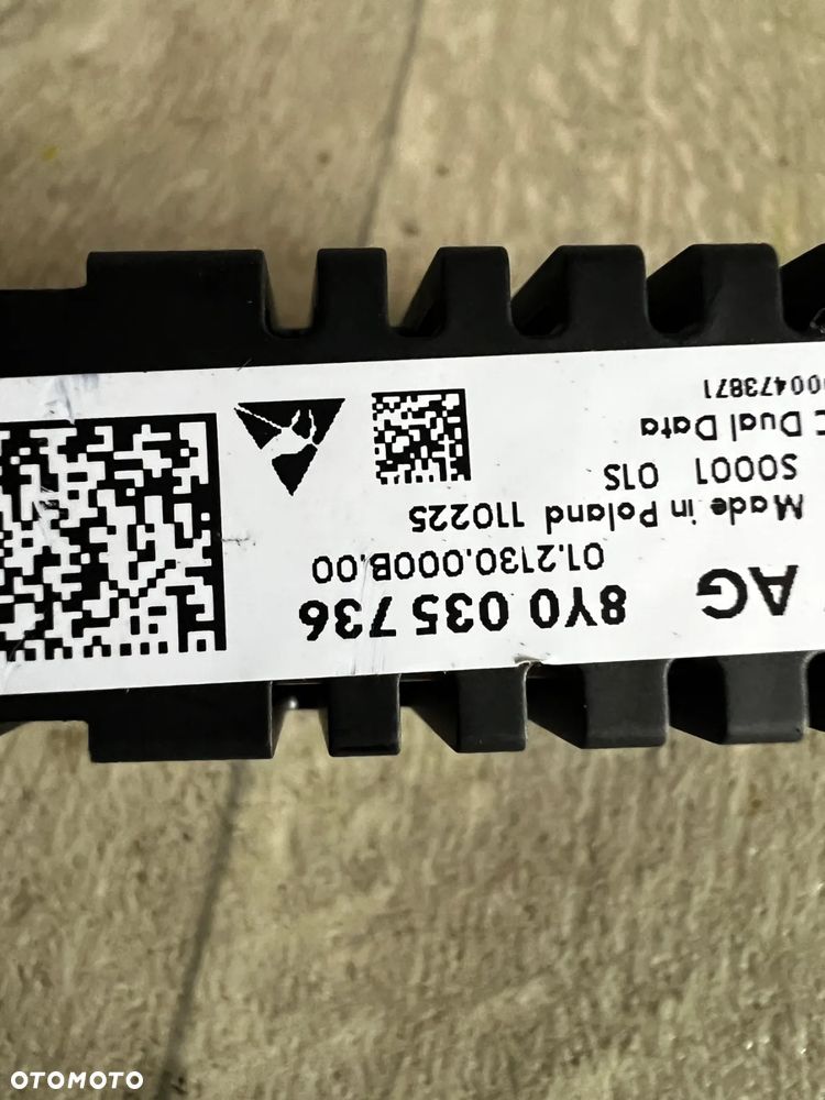 PANEL GNIAZDO AUDI A3 8Y 2025 R GNIAZDO PORT USB TYPU C DUAL DATA 8Y0035736 - 3