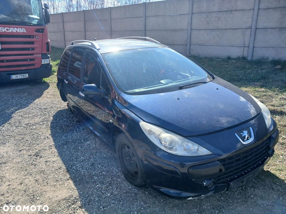 PEUGEOT 307 SW FL 1.6 HDI 9HZ LAK.  CAŁA NA CZĘŚCI CZESCI - 1