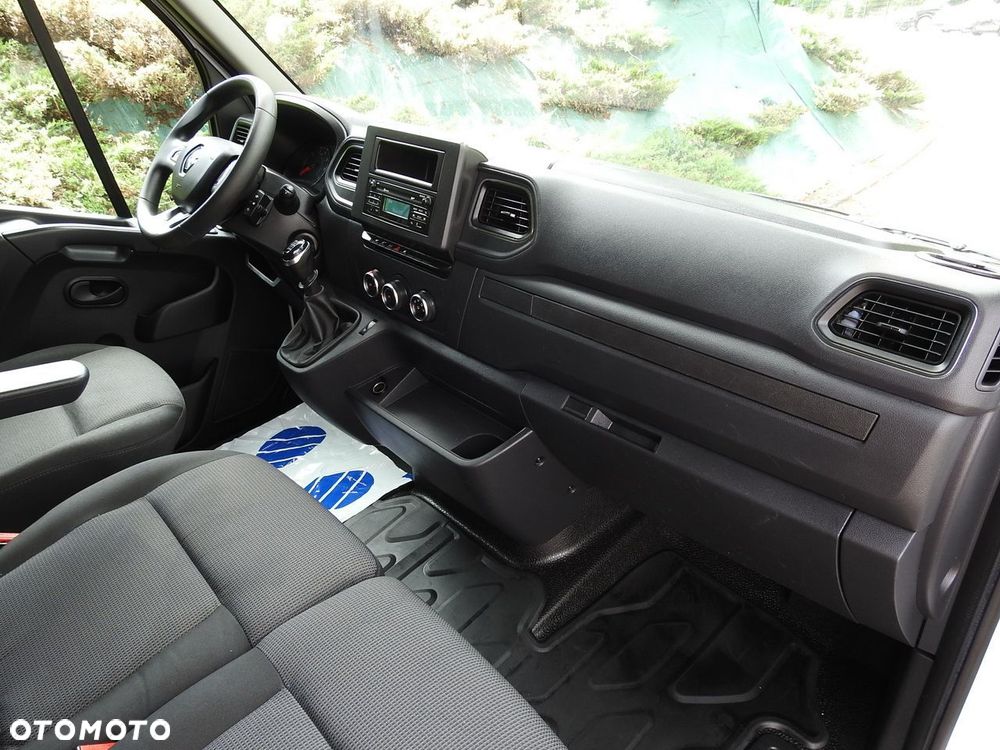 Renault MASTER PLANDEKA 10 PALET WEBASTO KLIMATYZACJA TEMPOMAT LEDY PNEUMATYKA  165KM - 38