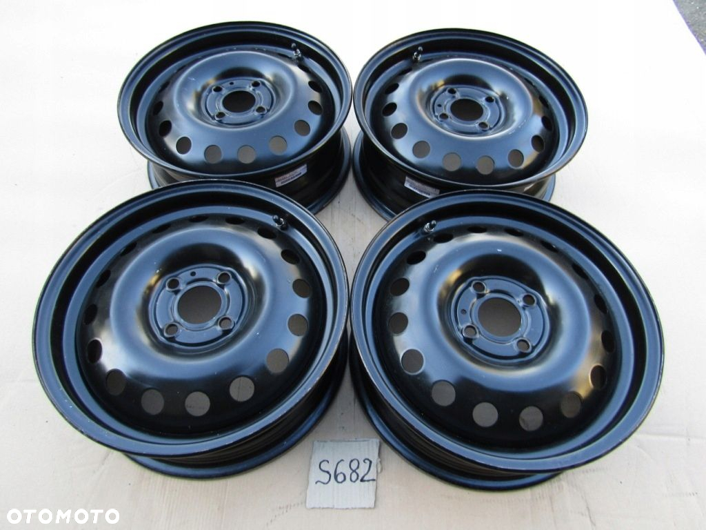 1x Felga 15 Nissan Note I Micra K12 K13 Renault Clio II III 5,5j 4x100 ET43 - 6
