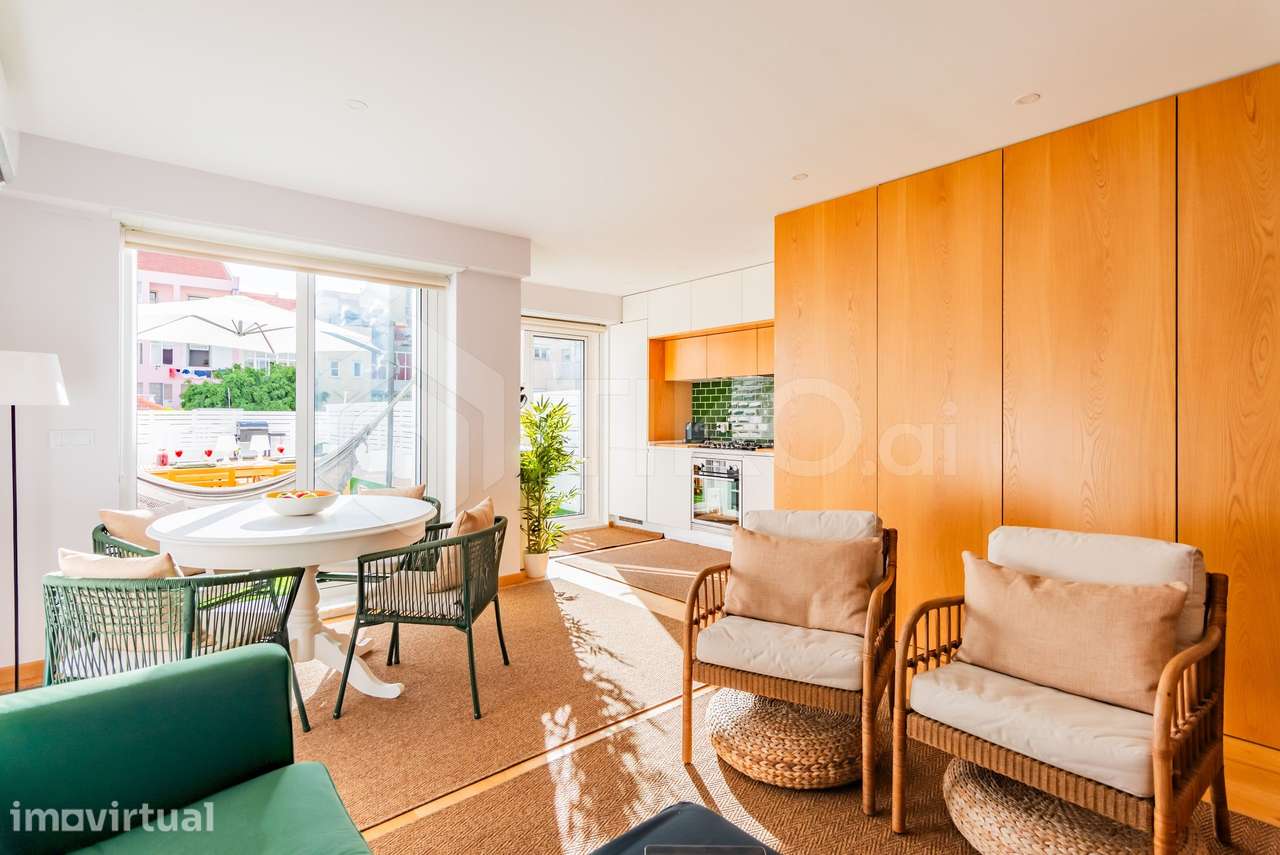 Uma casa única. Um terraço extraordinário. Avenida de Roma - Grande imagem: 4/33