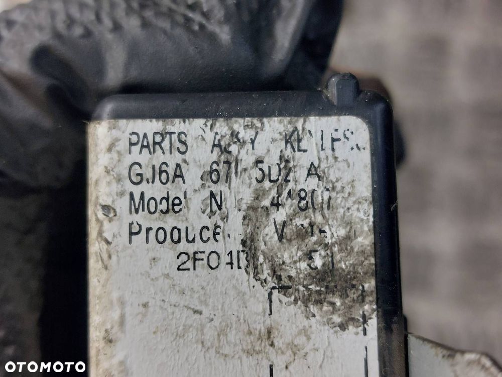 ZESTAW STARTOWY MAZDA 6 I GG GY 1.8 16V L81318881D GJ6A66830 E6T50674H - 5