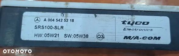 MERCEDES W221 RADAR ZDERZAKA DISTRONIC A0045425218 - 2