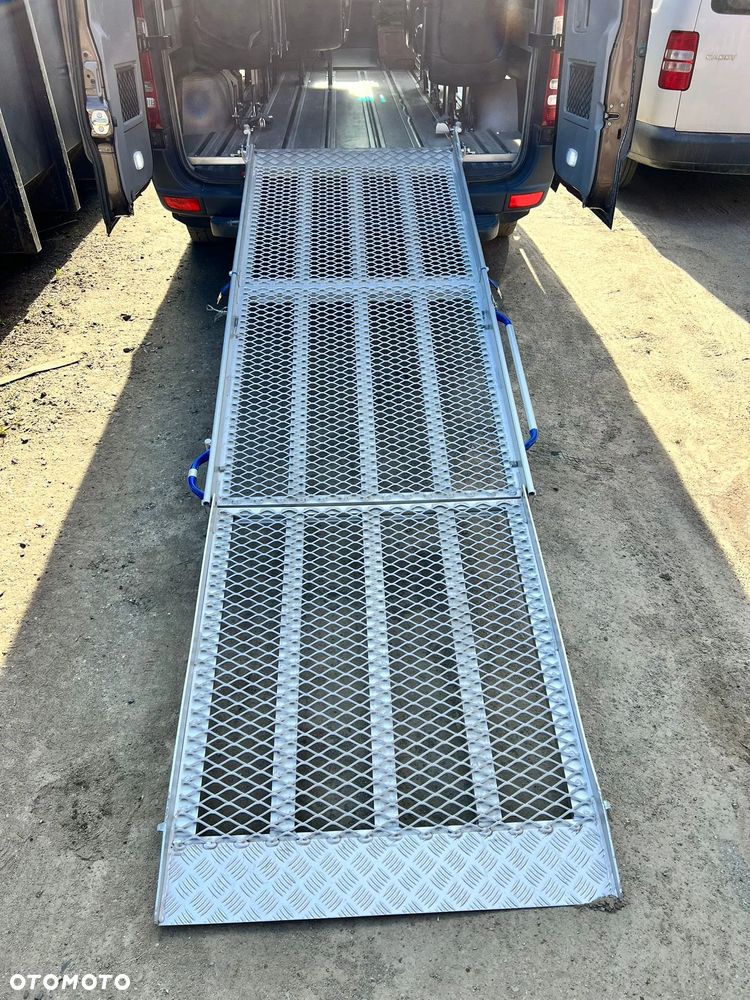 Rampa najazd podjazd fotel inwalidzki fotel pasy - 13