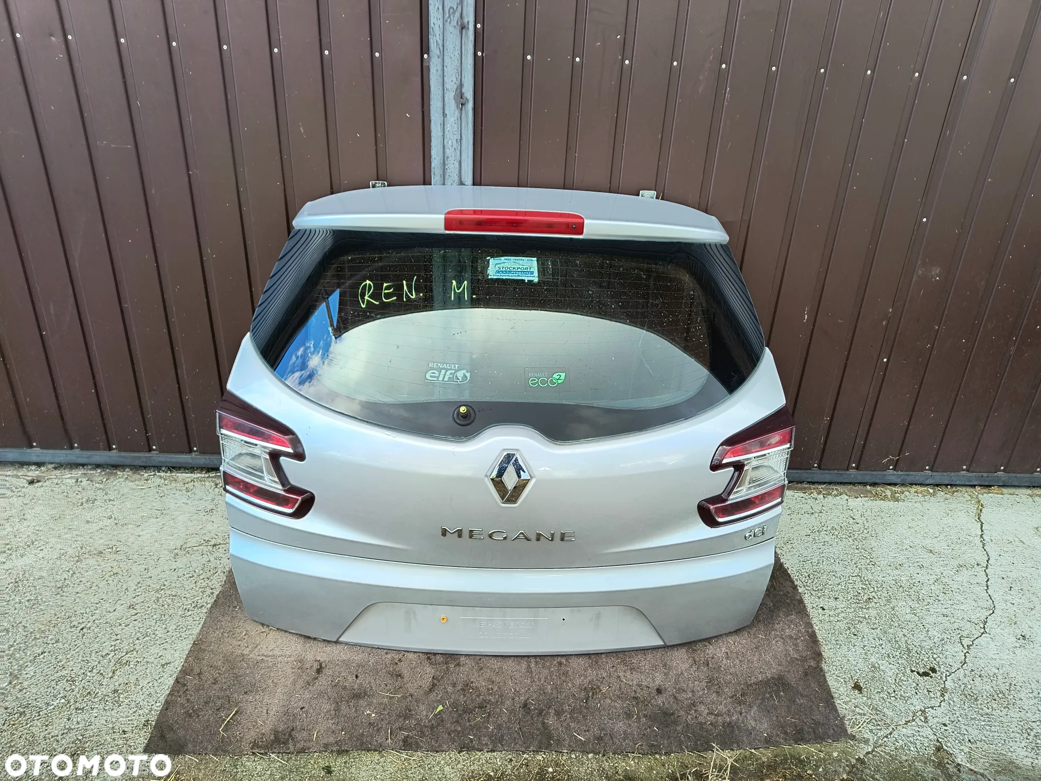 Klapa Tył tylna bagażnika Renault Megane  III Kombi - 7