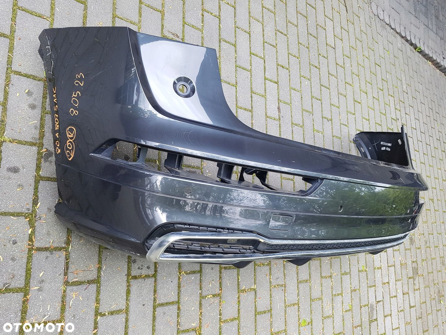 AUDI Q5 S-Line spoiler zderzak tył 80A807511C - 2