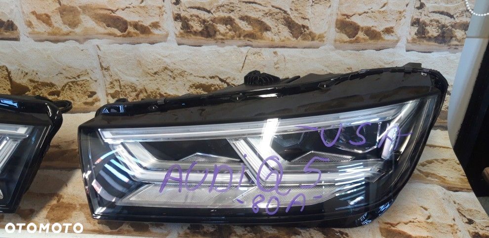 audi q5 usa 80a 941 033b/034 17\' full led lewa/prawa ameryka - 4