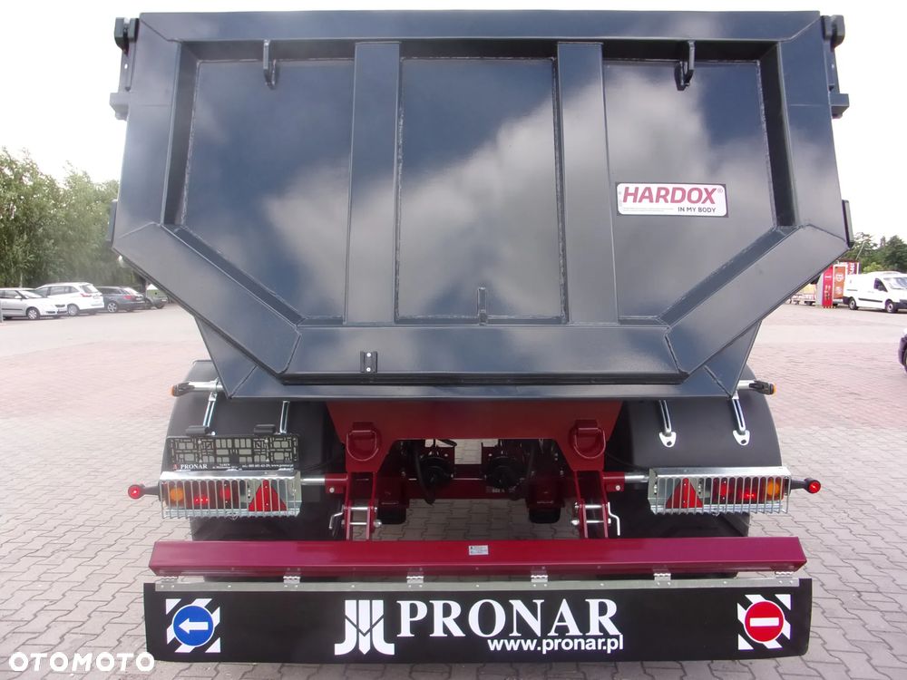 Pronar Przyczepa T701HP -16,1 tony, rolnicza - ciężarowa - budowlana ze skrzynią ładunkową typu Half-Pipe, skorupowa, tandem - 4