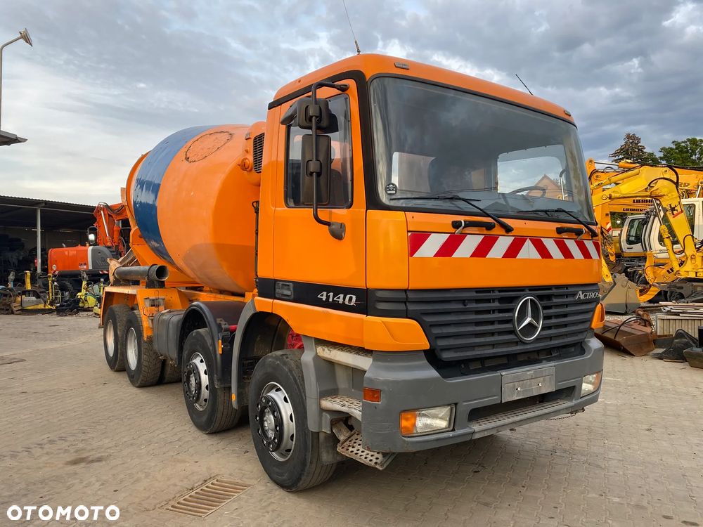 Mercedes-Benz ACTROS 4140, Z NIEMIEC, 9 m3, NAPĘD 8x4, MANUALNA SKRZYNIA, - 4