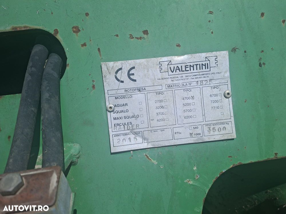 Altul VALENTINI RAIDER 4700 - 7