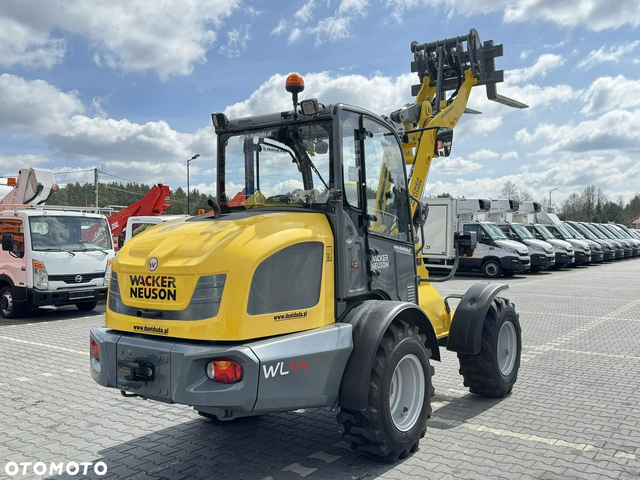 Wacker Neuson Neuson WL 44 Łyżka krokodyl+widły Super Stan !!! - 24