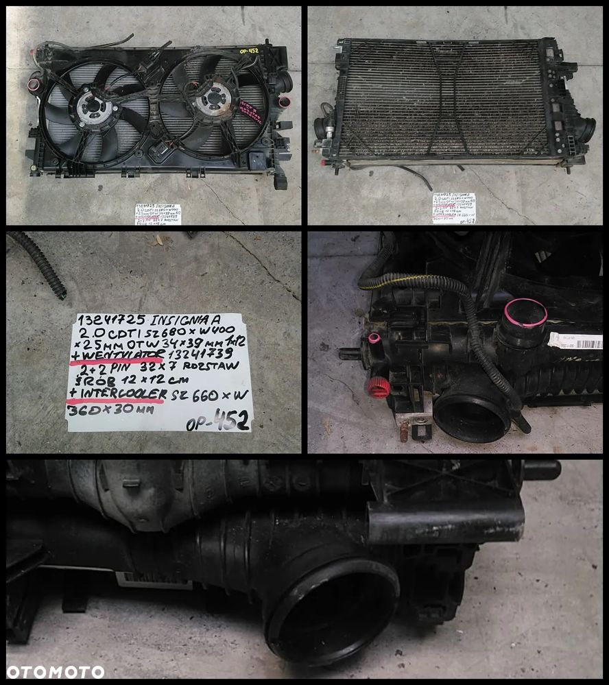 OPEL DAEWOO SAAB CHŁODNICA WODY AUKCJA NR2 - 3