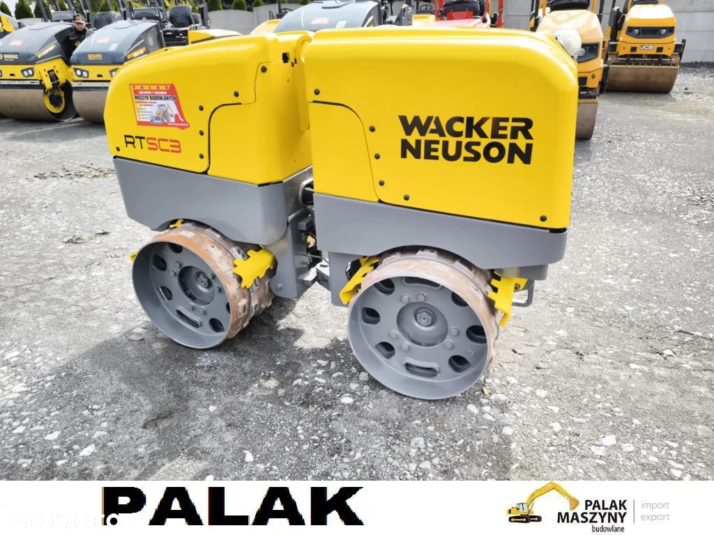 Wacker Neuson Walec prowadzony WACKER NEUSON  kołek  , 2018rok - 3