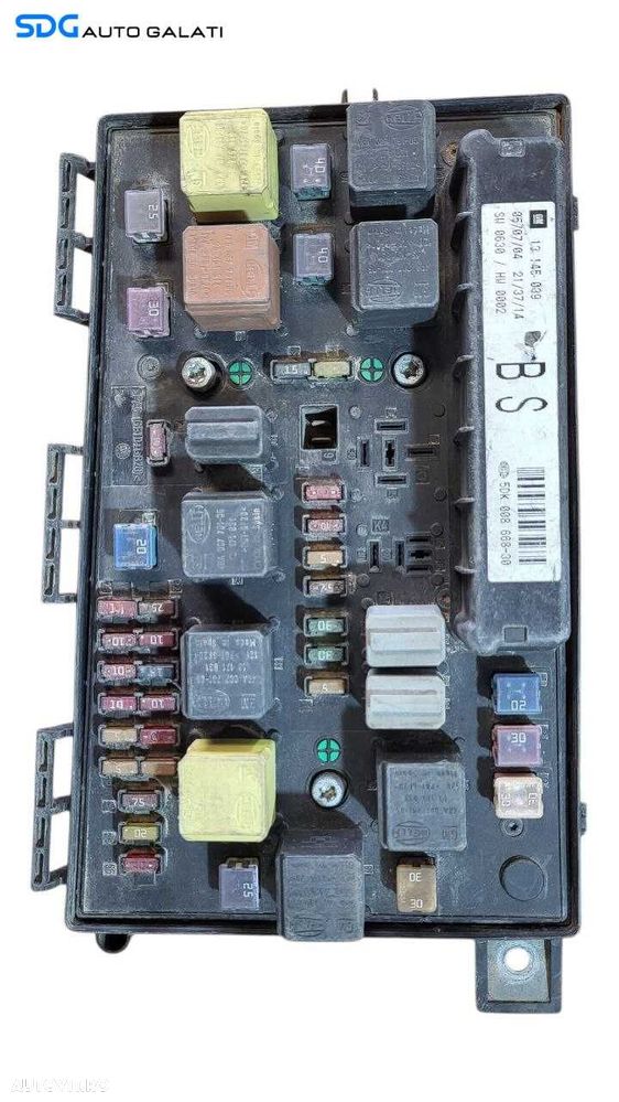 Unitate Modul Calculator Tablou Panou Sigurante Opel Zafira B 2005 - 2011 Cod 13145039 13145039BS [LS0059] - 1