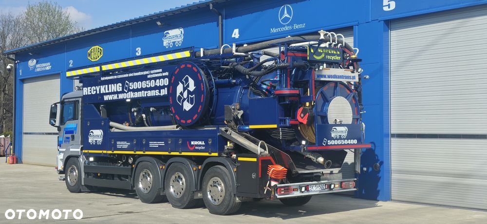MAN TGS 35.500 KROLL Recycler CVS 3100 URACA P4-45 540ll/175bar - 6
