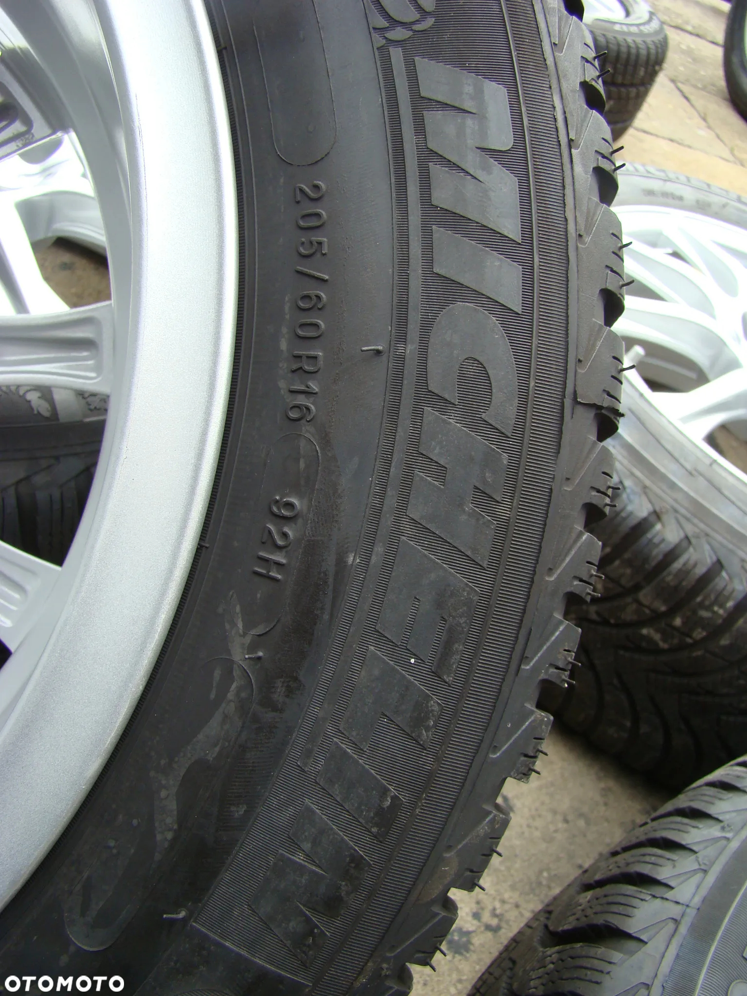 a110 5x112 Mercedes W205 W177 W247 CLA W118 6,5jx16 zima 205/60 czujniki - 8