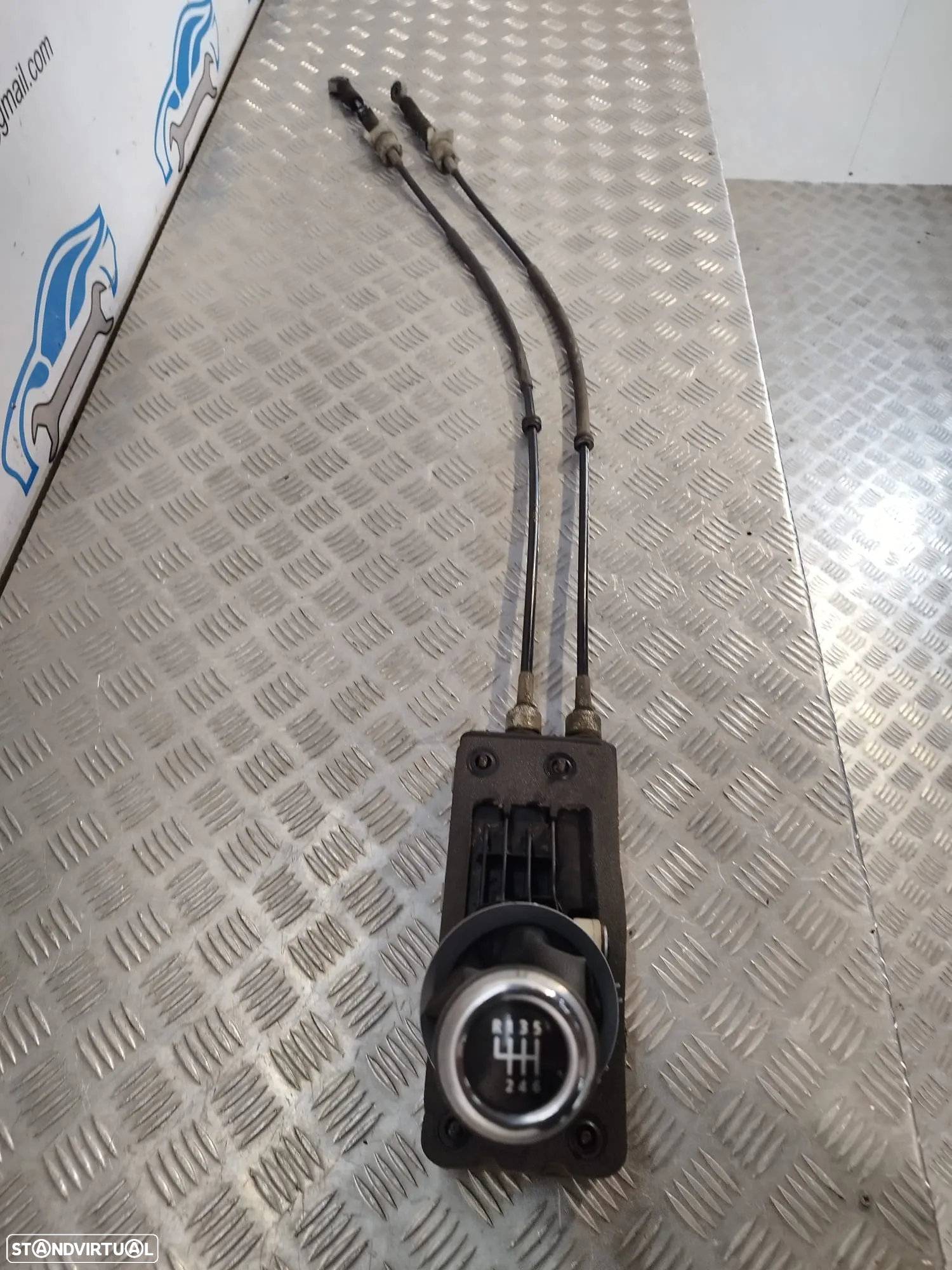 SELETOR CAIXA VELOCIDADES MANETE MUDANÇAS MOCA VELOCIDADES MANUAL ORIGINAL 25112753810  2753170  MINI COOPER ONE R56 - 4