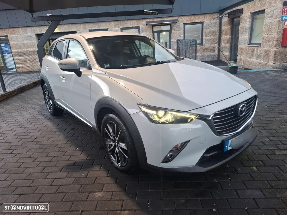 Mazda CX-3 1.5 Sky.Excellence HT Leather White Navi - 1