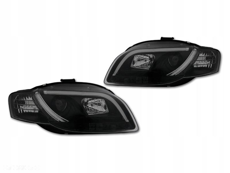 Reflektor kpl Day light tube Led Audi a4 b7 8e 04- - 2