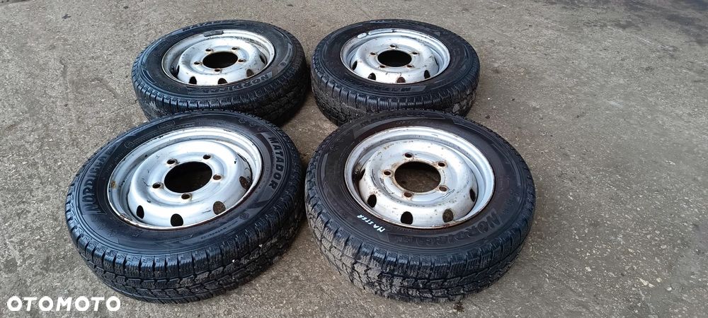 KOLA ZIMOWE 15 FELGI 5X170 OPONY 195/70 R15C MASTER MOVANO INTERSTAR 98-03 - 2
