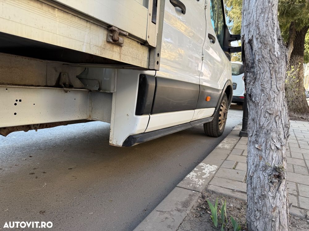 Ford Transit an 2020 L3 Unic Proprietar Dokka 7 locuri punte dubla bena camioneta basculabila NU Mercedes VW IVECO 35c Peugeot 131cai Carte Service Fără probleme - 25