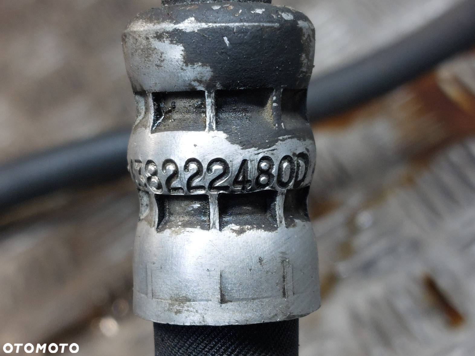 PRZEWÓD WSPOMAGANIA KPL PEUGEOT 206 1.1 8V 9638222180F 9638222480D - 6