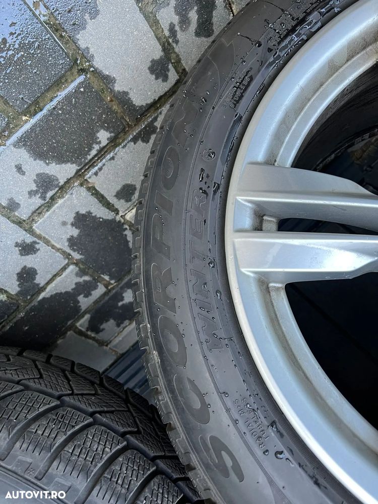 Set jante OEM BMW X5/X6 19' + anvelope iarnă Pirelli Scorpion Winter*RF - 11