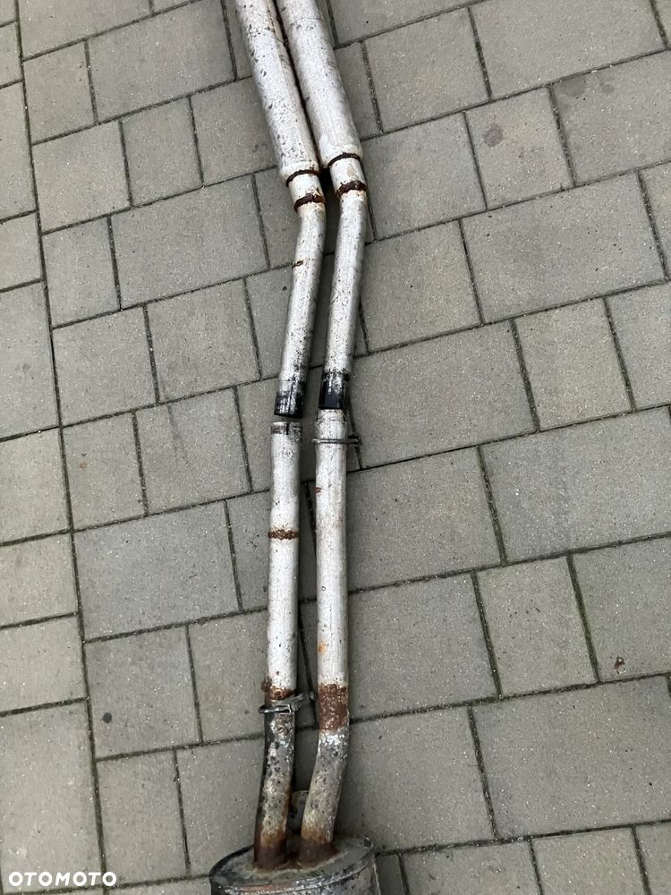 WYDECH BMW E30 TŁUMIK KOŃCOWY KOMPLETNY DWURURKA M20 R6 320i 323i 325i SWAP M50 M52 M54 SPORTOWY WYDECH FABRIKAT RAY TYP E79 L4239 DPE79-5 - 5