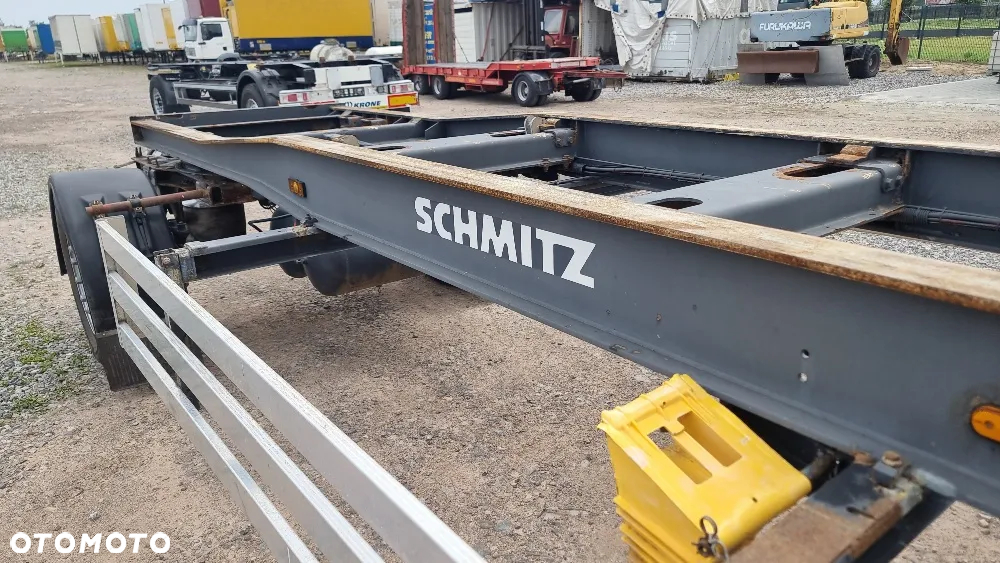 Schmitz Cargobull 16.500zł netto PRZYCZEPA HAKOWIEC DO KONTENERÓW DO ZŁOMU ST.BDB MOŻLIWOŚĆ TRANSPORTU - 8