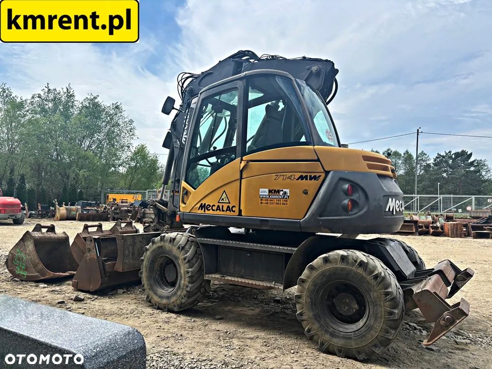 Mecalac 714 MW KOPARKA KOŁOWA 2012r. | MECALAC 12 MTX MXT 15 9 11 VOLVO 140 JCB 145 CAT 313 LIEBHERR 910 914 - 17