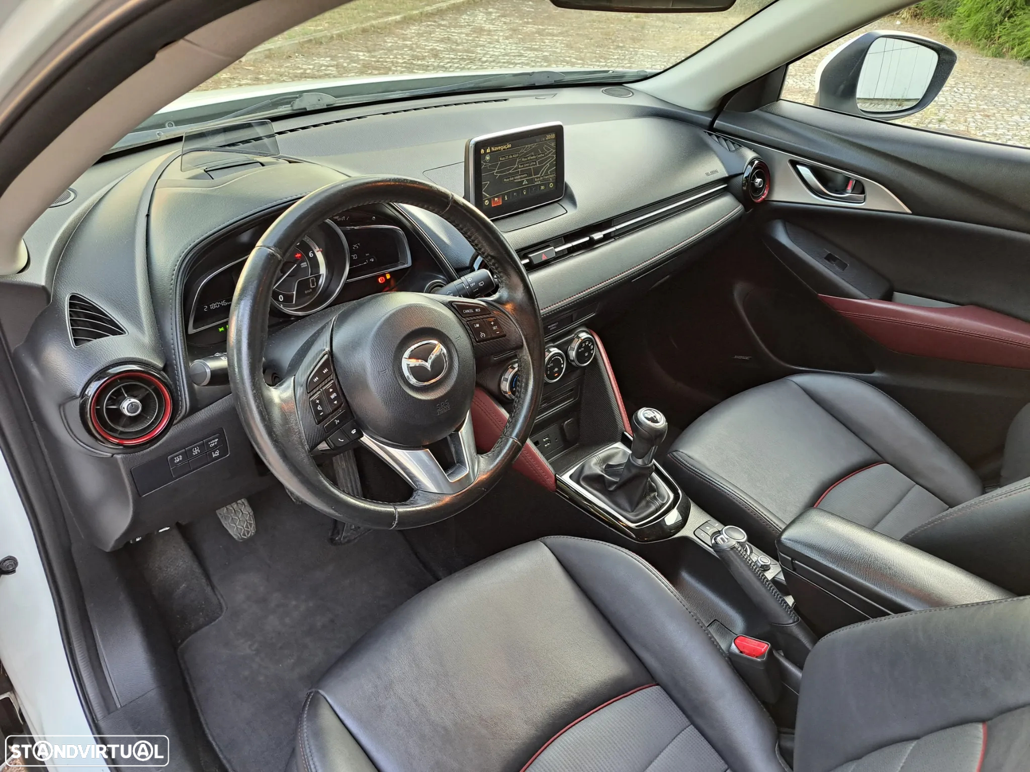 Mazda CX-3 1.5 Sky.Excellence HT Leather White Navi - 17