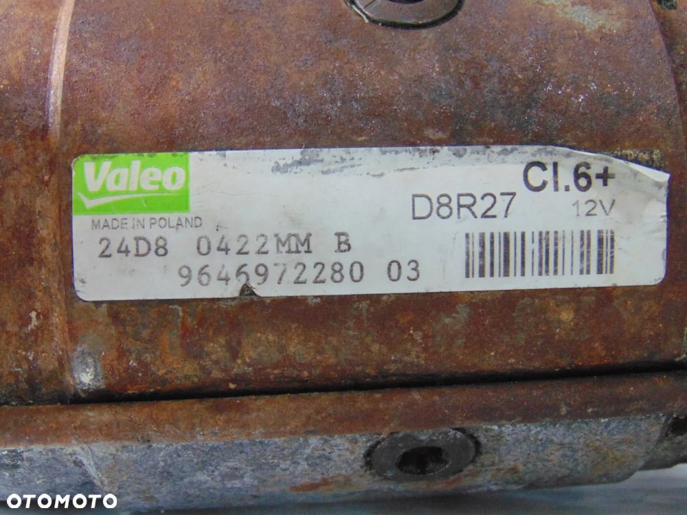 ORYGINAŁ rozrusznik Citroen Jumpy Berlingo C5 Xsara Picasso Peugeot 307 407 Expert 2 II Partner diesel 2.0 HDI - 12