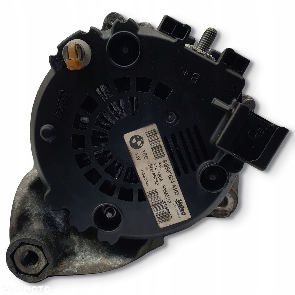 ALTERNATOR BMW X1 F10 F20 E84 F30 2.0 D VALEO 8507624 A 103 ORYGINAŁ 180A - 5