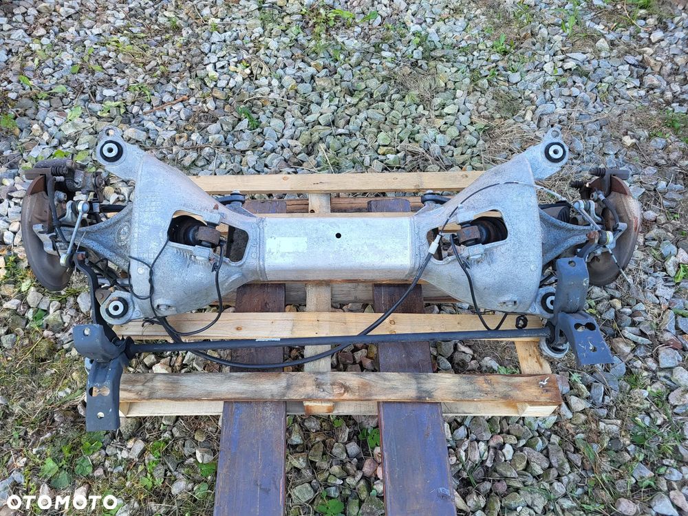 Peugeot 407 Coupe zawieszenie tył kompletne - 1