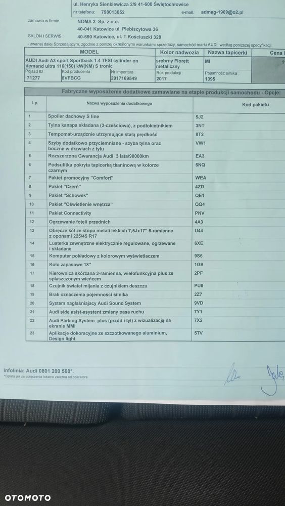 Audi A3 Sportback 1.4 TFSI CoD S tronic - 21