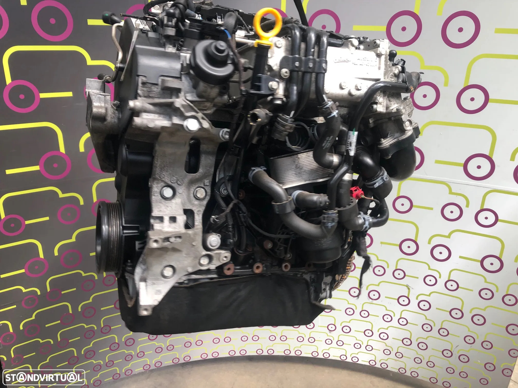 Motor Seat Leon (5F) 1.6 TDi 105cv de 2014 - Ref: CLH- NO20344 - 2