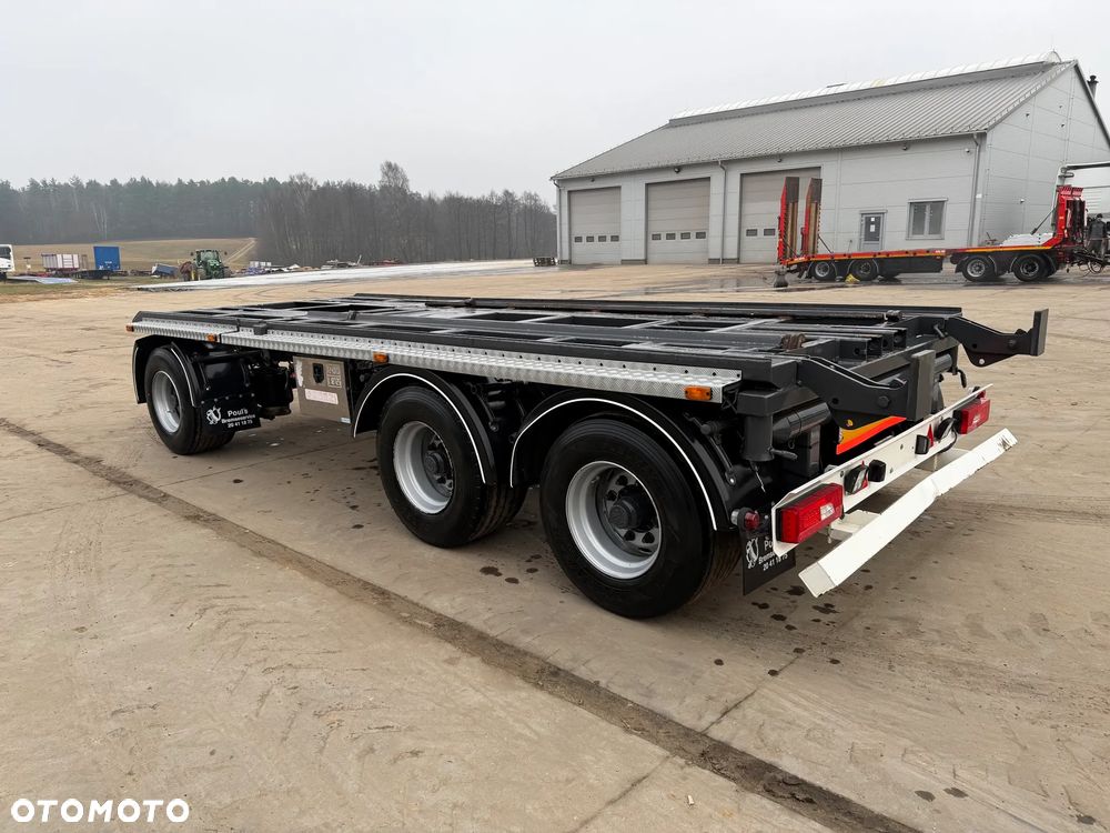 Zorzi Przyczepa Hakowiec Wywrotka do Przewozu Kontenerów 6,50 m - 7,00 m - 5