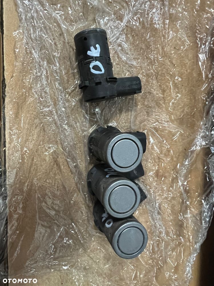 Pdc czujnik parkowania e60 e65 proste kątowe łamane A08 Silbergrau - 4