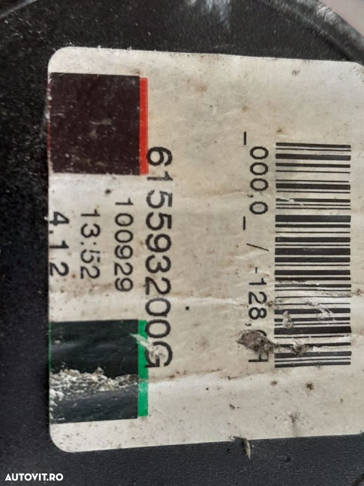 Centura de siguranta spate mijloc 615593200G Skoda Yeti 1 [2009 - 201 - 3