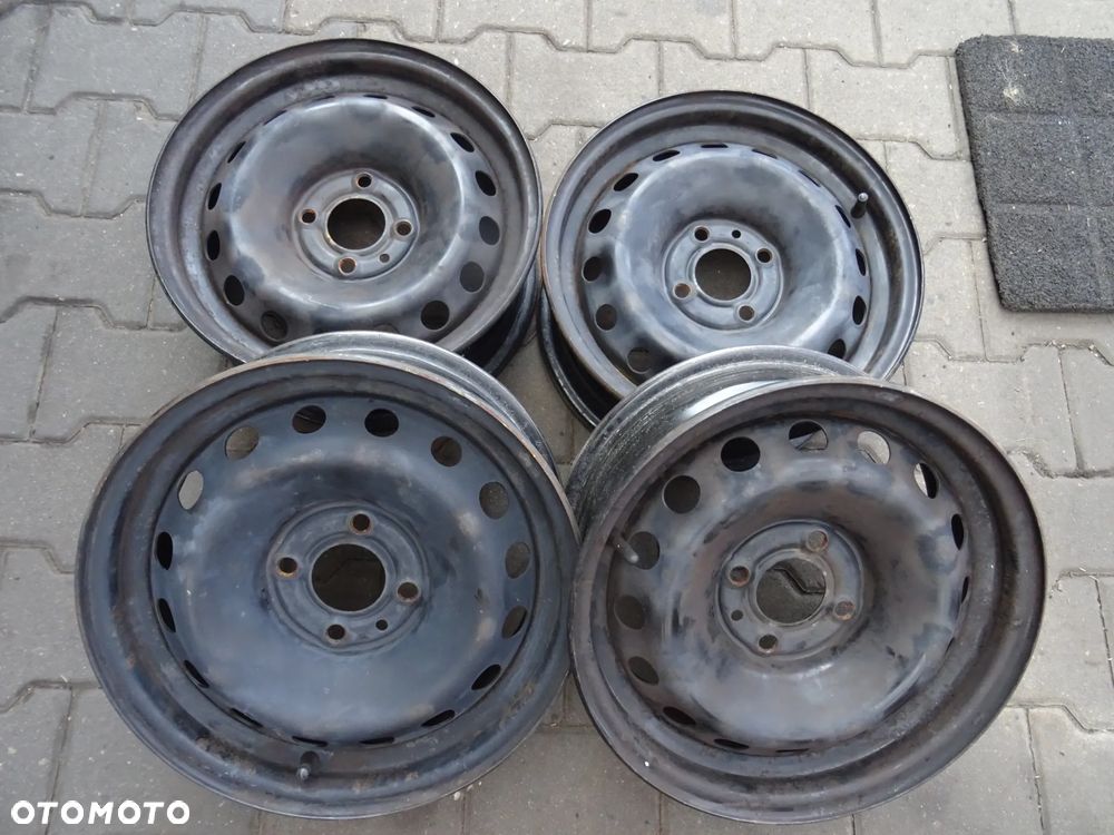 4x100x60 5,5Jx14 ET29 RENAULT stalowe felgi 14 - 1