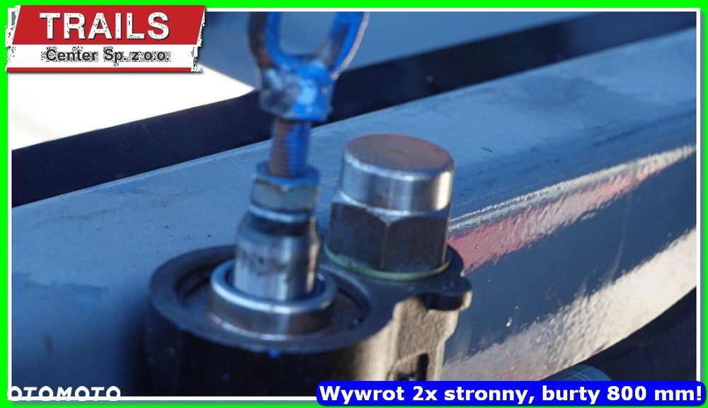 Inny Wywrotka 2x strony, platforma 12,60 m, burty ALUM 600/800 mm !!! - 29