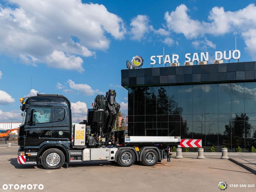 Scania R480 6x4 FASSI F660RA.2.26 HE-DYNAMIC HDS Żuraw Fly Jib Siodło - 12