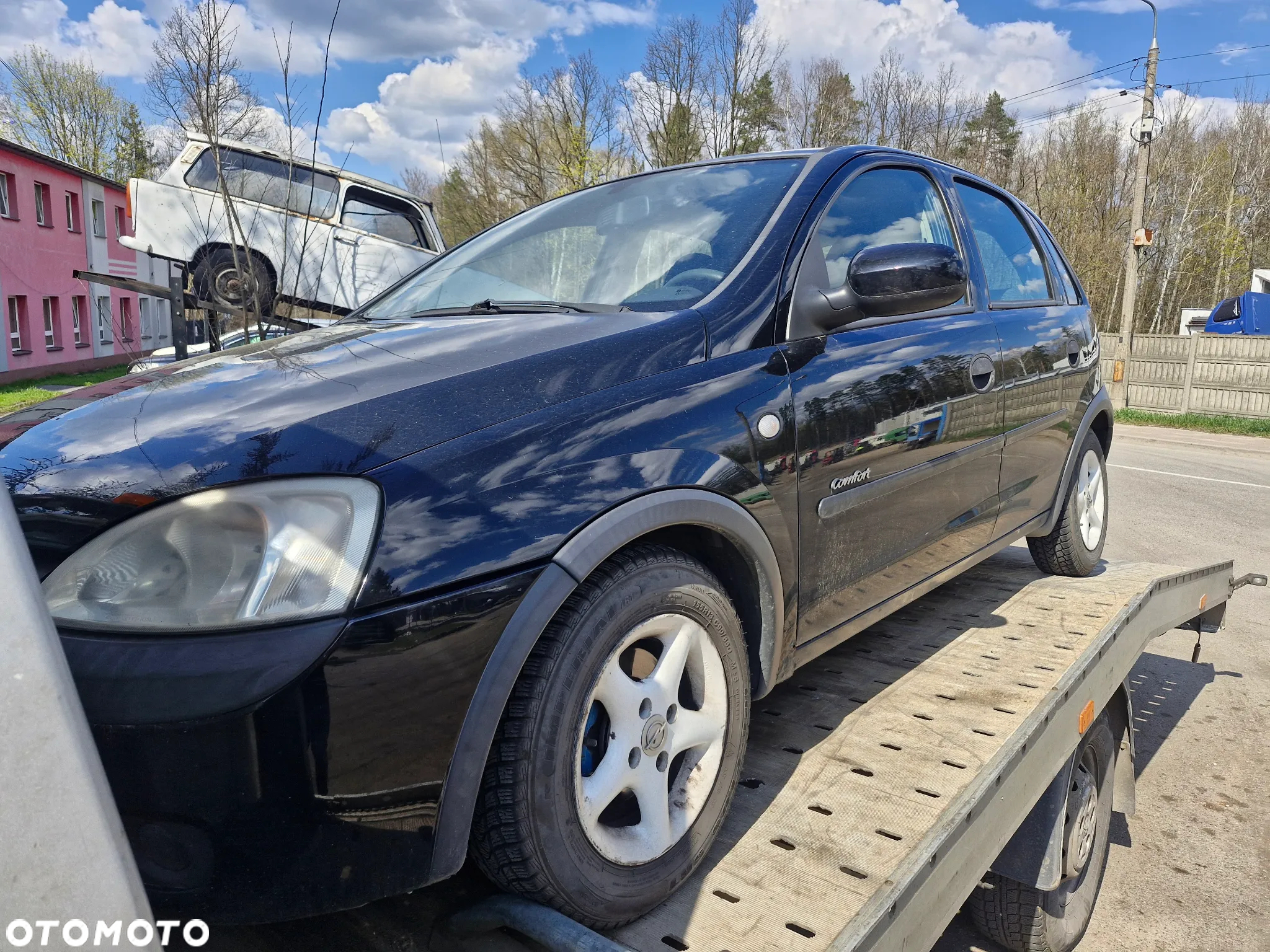 Opel corsa c Z20C maska zderzak drzwi szyby klapa koła pojazd na czesci demontaż - 4