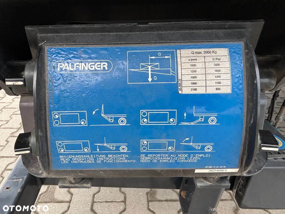 Mercedes-Benz ATEGO 1623 firanka , burty , winda (nie 1523, 1524, 1527, 1530, 1224, 1223) 2018 rok , (rama do zabudowy) - 11