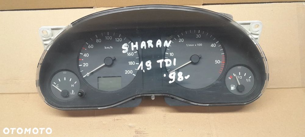 VOLKSWAGEN SHARAN I LICZNIK ZEGARY EUROPA - 1