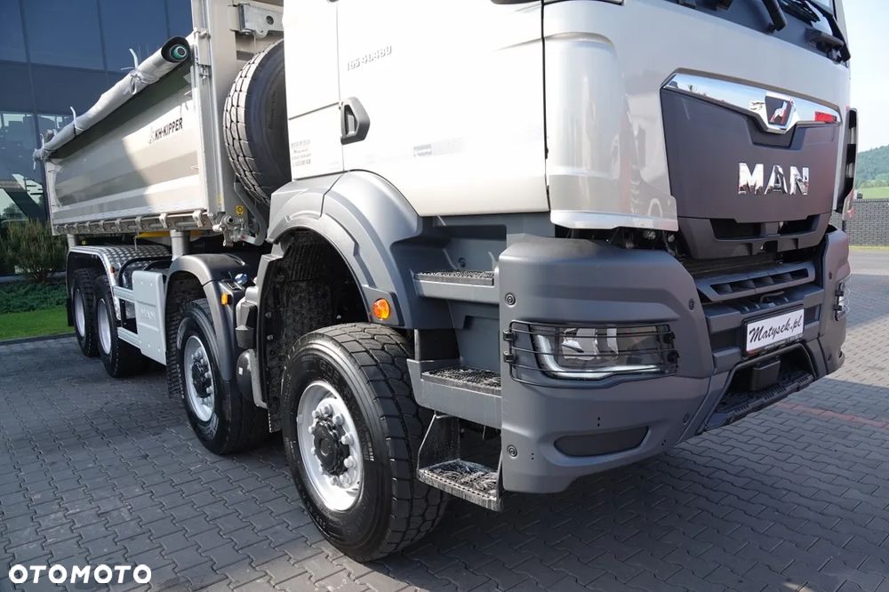 MAN TGS 41.480 / 8X6 / WYMIEŃ SWÓJ STARY NA NOWY / WYWROTKA 3 STRONNA / BORDMATIC / KH KIPPER / AUTOMAT / FABRYCZNIE NOWA - 2025 R / DOSTĘPNY OD RĘKI - 18