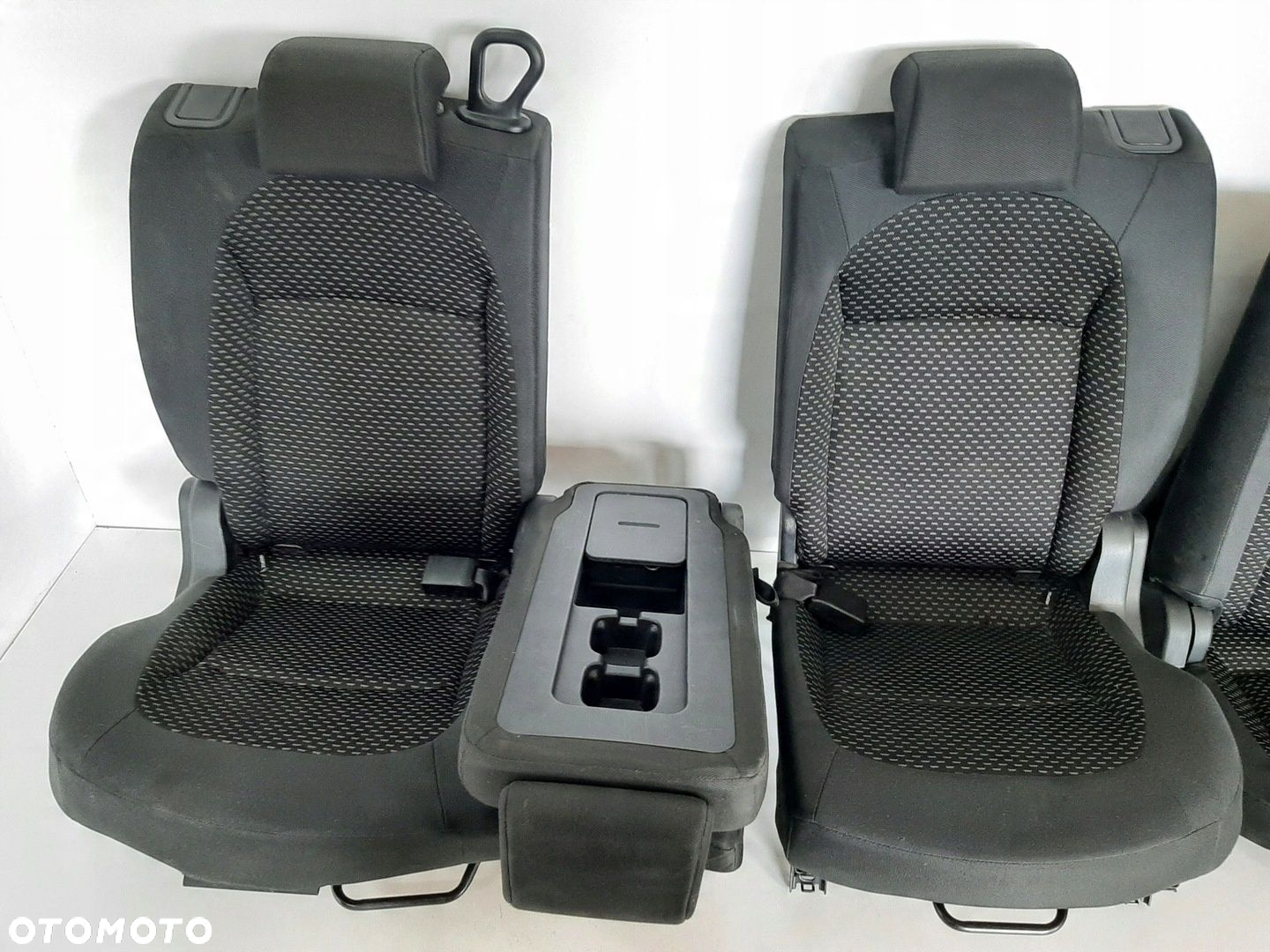 NISSAN QASHQAI 2 J10 08R FOTELE KANAPA 3RZAD KPL - 8